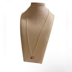 Silver Necklace with Turtle Pendant